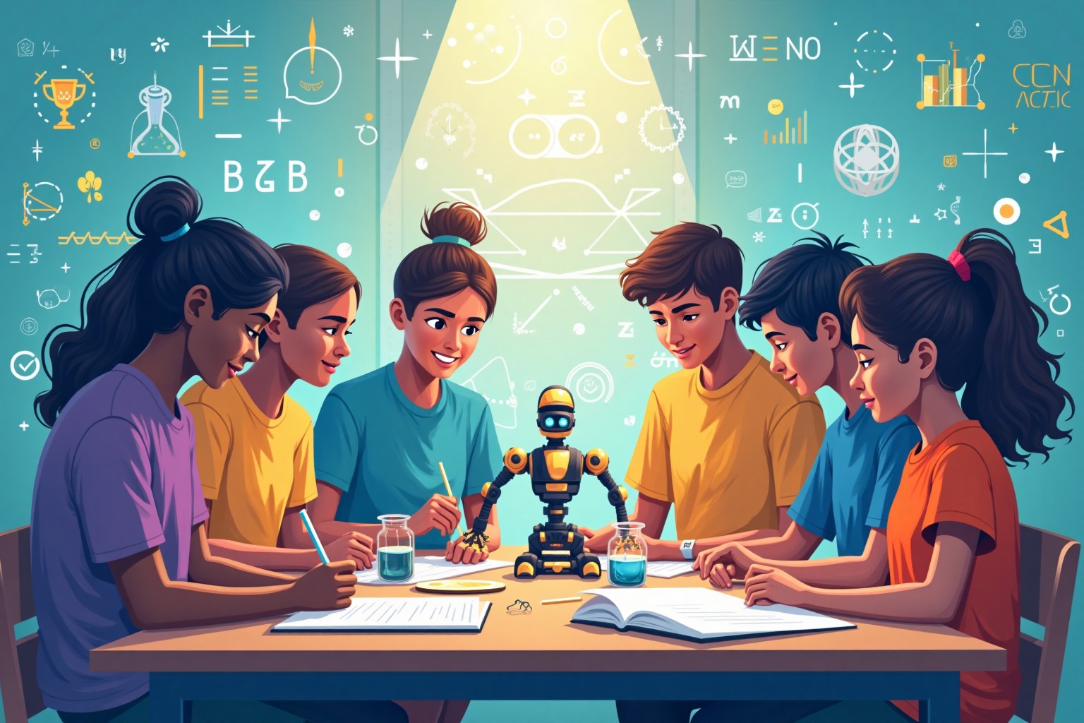 Enhancing STEM Education with the Power of AI Technology
